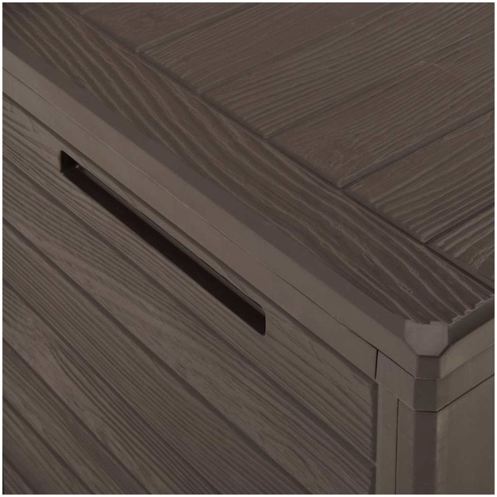Dynbox brun 78x44x55 cm vidaXL – bild 7