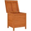 Dynbox brun massivt granträ vidaXL 50 x 49 x 56.5 cm – miniatyr 3
