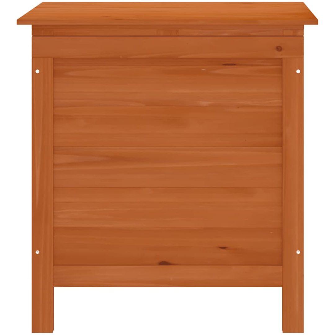 Dynbox brun massivt granträ vidaXL 50 x 49 x 56.5 cm – bild 4
