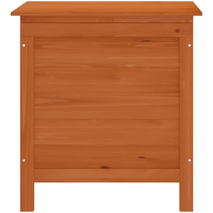 Dynbox brun massivt granträ vidaXL 50 x 49 x 56.5 cm – bild 4
