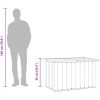 Dynbox brun vidaXL 109 x 67 x 65 cm – miniatyr 12