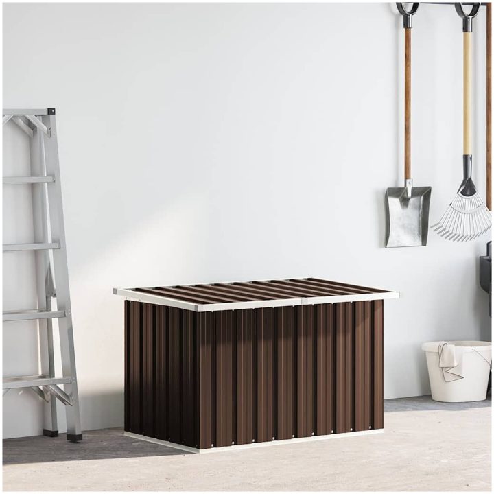 Dynbox brun vidaXL 109 x 67 x 65 cm – bild 3