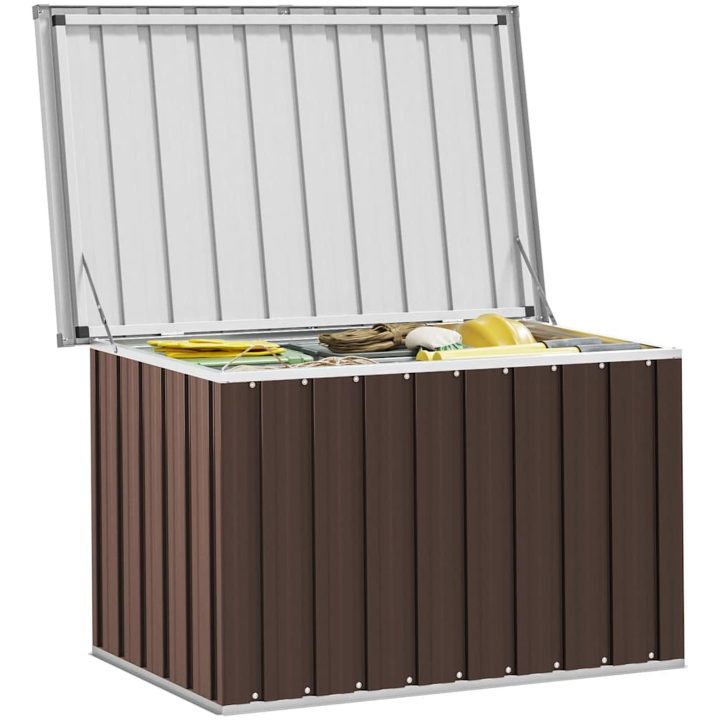 Dynbox brun vidaXL 109 x 67 x 65 cm – bild 4
