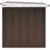 Dynbox brun vidaXL 109 x 67 x 65 cm – miniatyr 7