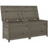 Dynbox för trädgården antracit 50x50x56 cm massivt granträ vidaXL 150 x 50 x 56 cm – miniatyr 5