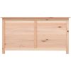 Dynbox för trädgården massivt granträ vidaXL 100 x 50 x 56 cm – miniatyr 3