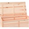 Dynbox för trädgården massivt granträ vidaXL 100 x 50 x 56 cm – miniatyr 6
