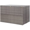 Dynbox grå 150x100x100 cm konstrotting vidaXL – miniatyr 3