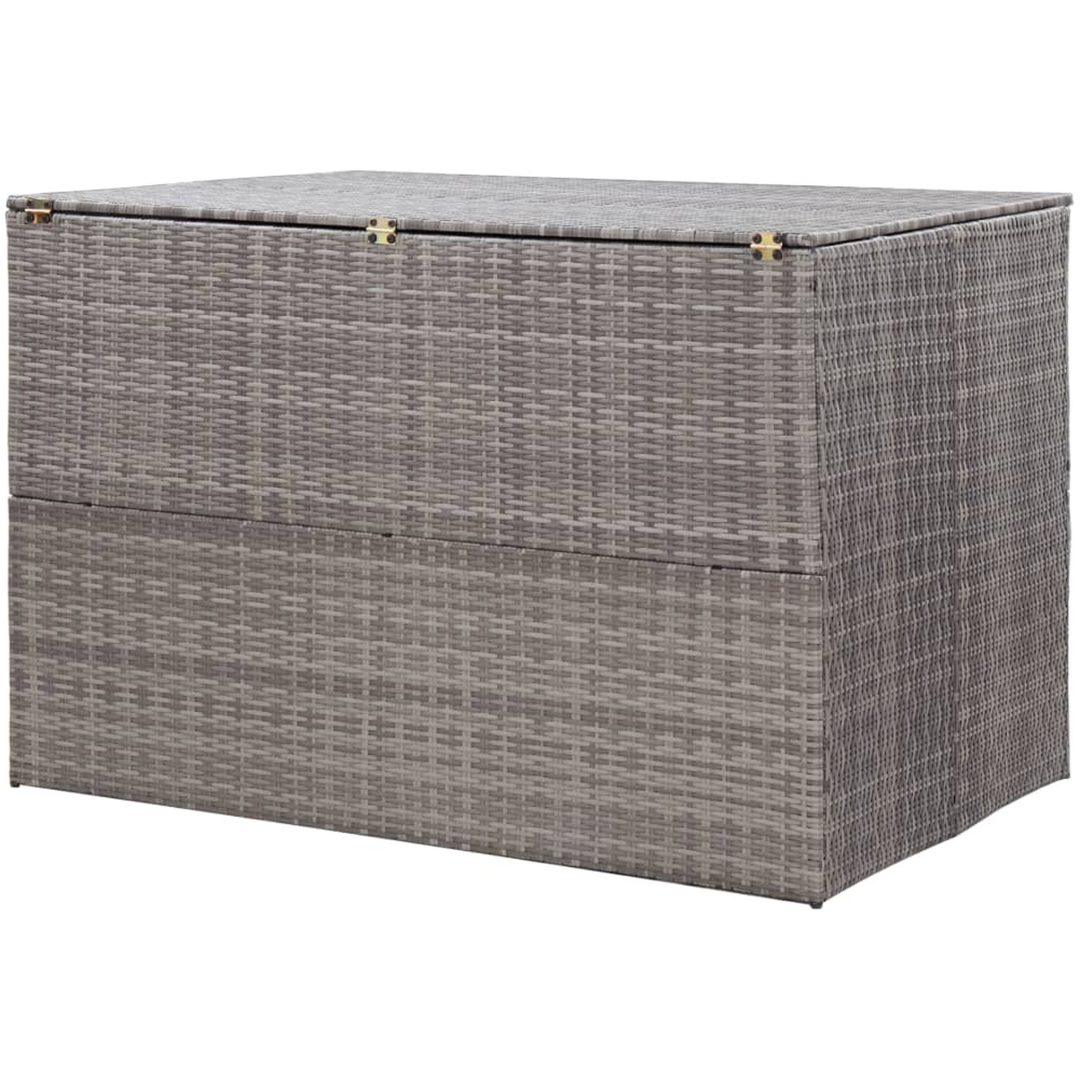 Dynbox grå 150x100x100 cm konstrotting vidaXL – bild 3