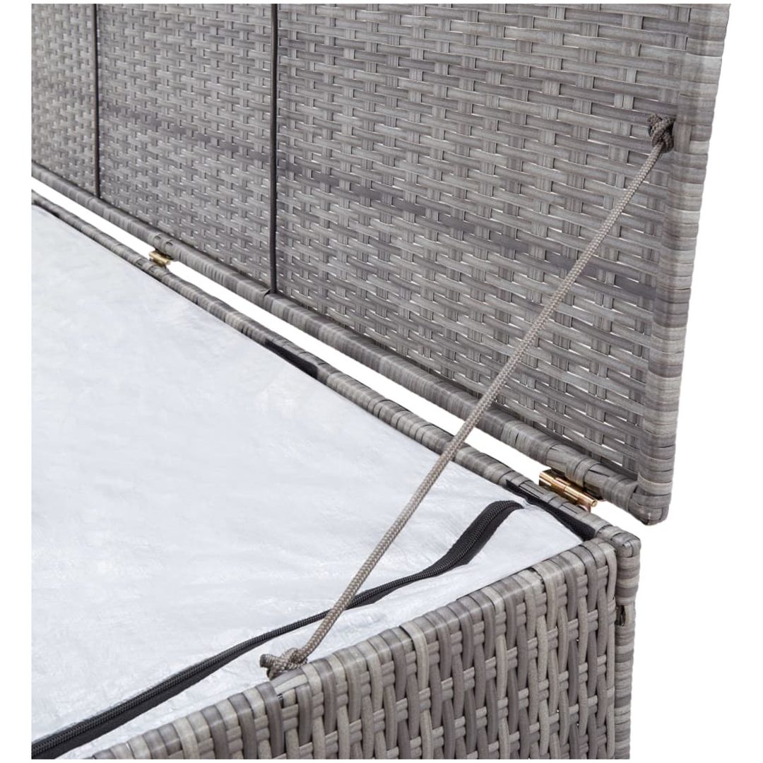 Dynbox grå 150x100x100 cm konstrotting vidaXL – bild 6