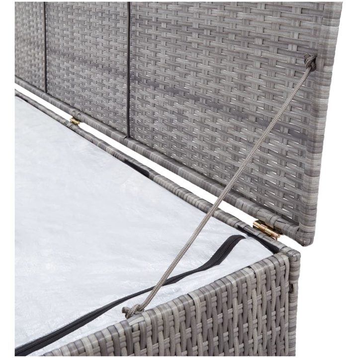 Dynbox grå 150x100x100 cm konstrotting vidaXL – bild 6