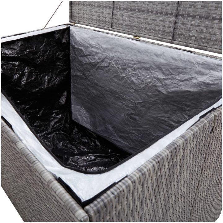 Dynbox grå 150x100x100 cm konstrotting vidaXL – bild 7