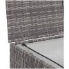 Dynbox grå 150x100x100 cm konstrotting vidaXL – miniatyr 8