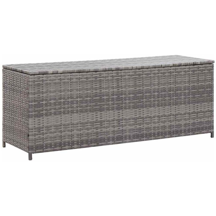 Dynbox grå 150x50x60 cm konstrotting vidaXL – bild 2