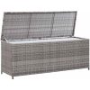 Dynbox grå 150x50x60 cm konstrotting vidaXL – miniatyr 3