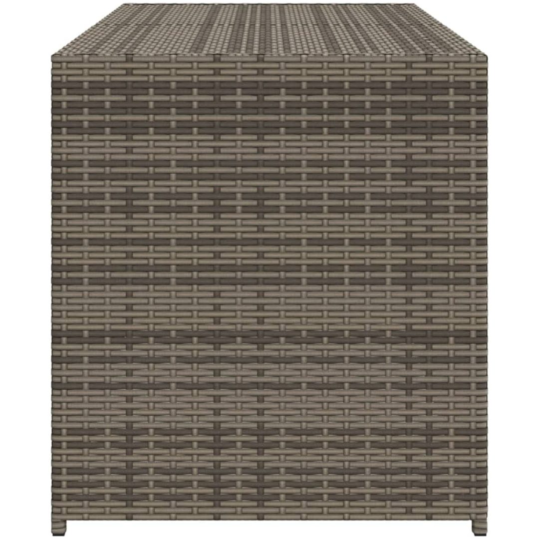 Dynbox grå 283L konstrotting vidaXL 120 x 50 x 56 cm – bild 5