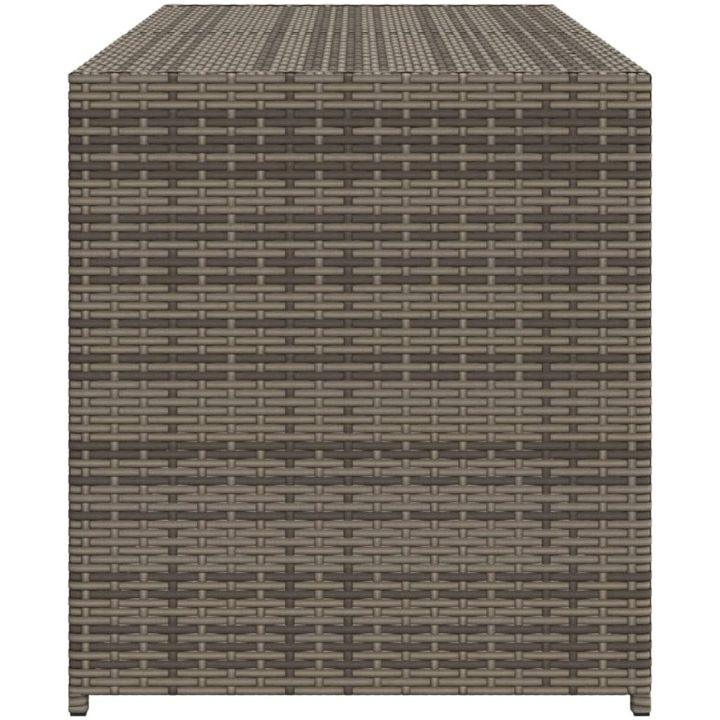 Dynbox grå 283L konstrotting vidaXL 120 x 50 x 56 cm – bild 5