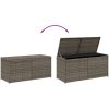 Dynbox grå 283L konstrotting vidaXL 120 x 50 x 56 cm – miniatyr 7
