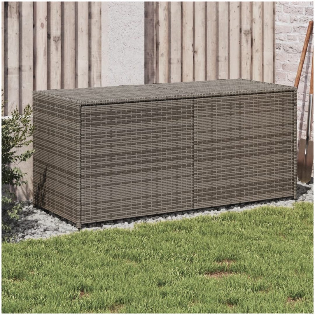 Dynbox grå 283L konstrotting vidaXL 120 x 50 x 56 cm