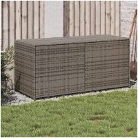 Dynbox grå 283L konstrotting vidaXL