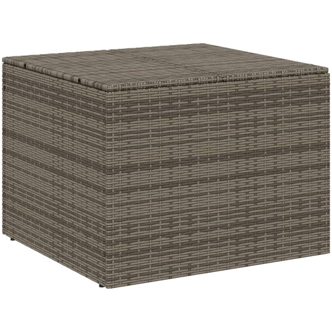 Dynbox grå 291L konstrotting vidaXL 80 x 75 x 59 cm – bild 2