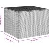 Dynbox grå 291L konstrotting vidaXL 80 x 75 x 59 cm – miniatyr 11
