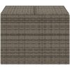 Dynbox grå 291L konstrotting vidaXL 80 x 75 x 59 cm – miniatyr 4