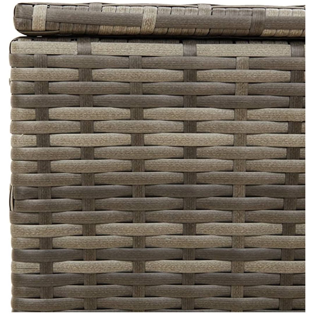Dynbox grå 291L konstrotting vidaXL 80 x 75 x 59 cm – bild 9