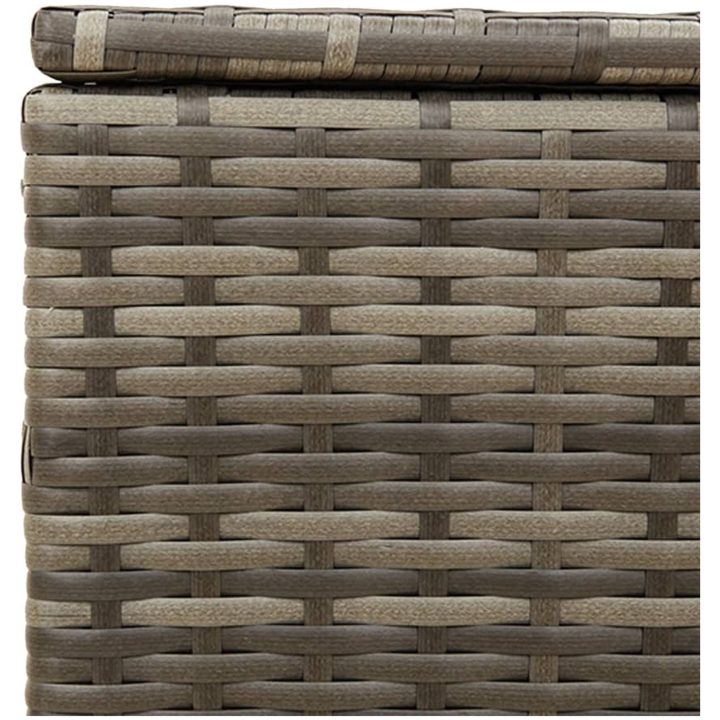 Dynbox grå 291L konstrotting vidaXL 80 x 75 x 59 cm – bild 9