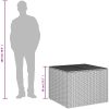 Dynbox grå 291L konstrotting vidaXL 80 x 75 x 59 cm – miniatyr 10