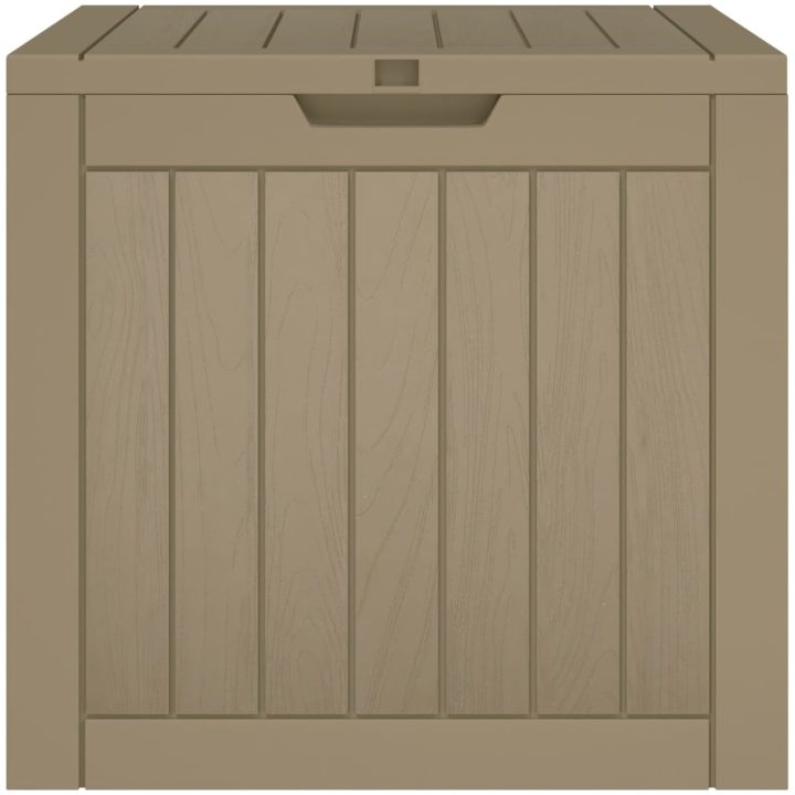 Dynbox grå 55,5x43x53 cm polypropen vidaXL – bild 5