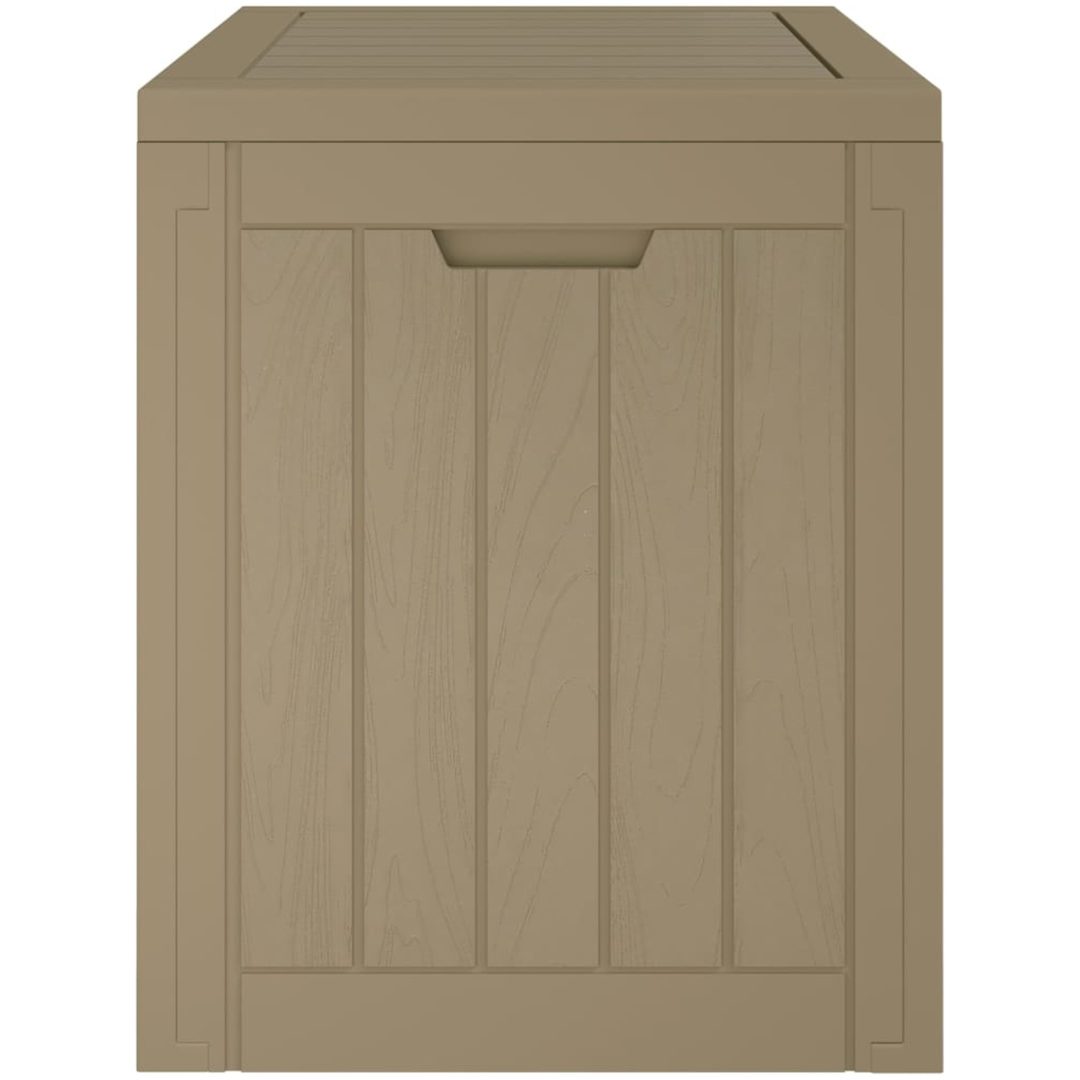 Dynbox grå 55,5x43x53 cm polypropen vidaXL – bild 6