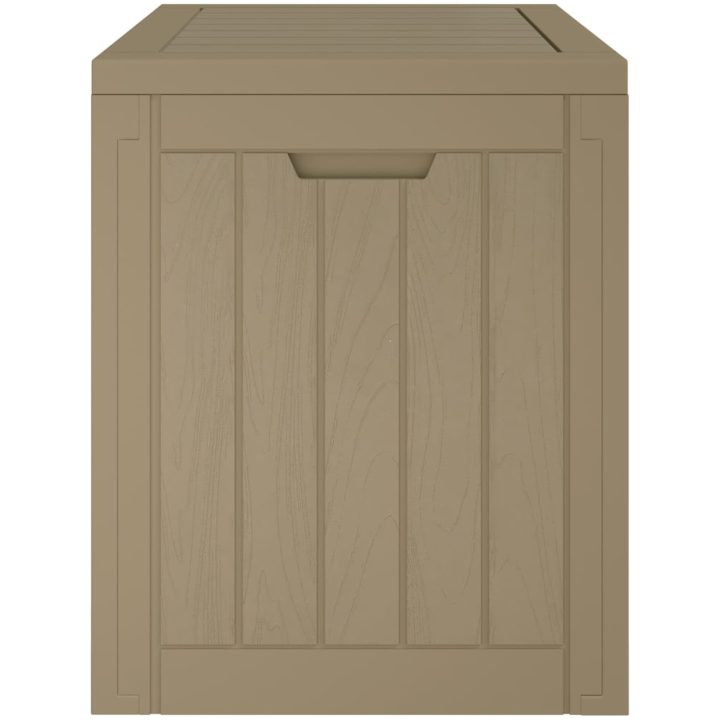 Dynbox grå 55,5x43x53 cm polypropen vidaXL – bild 6