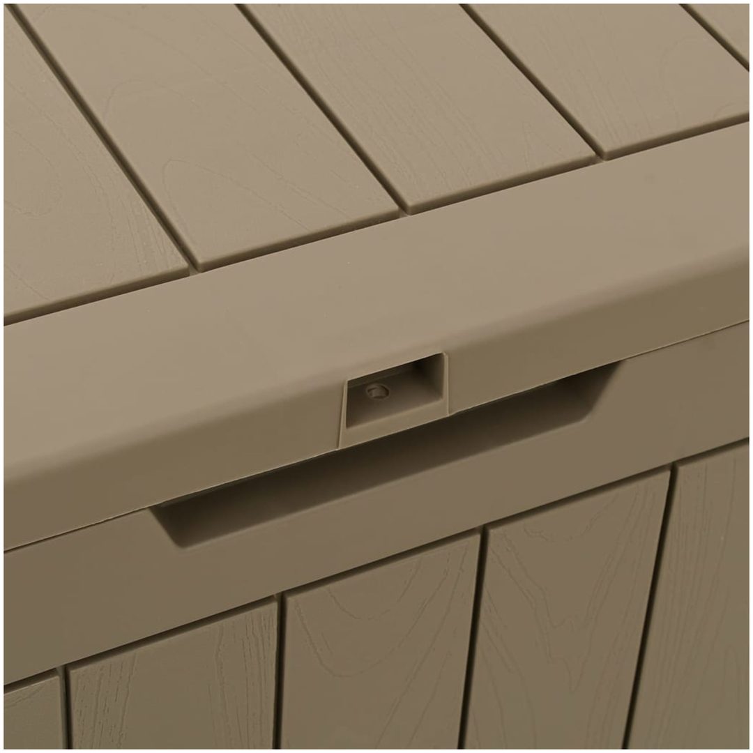 Dynbox grå 55,5x43x53 cm polypropen vidaXL – bild 7