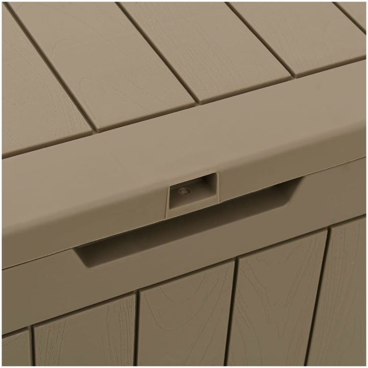 Dynbox grå 55,5x43x53 cm polypropen vidaXL – bild 7