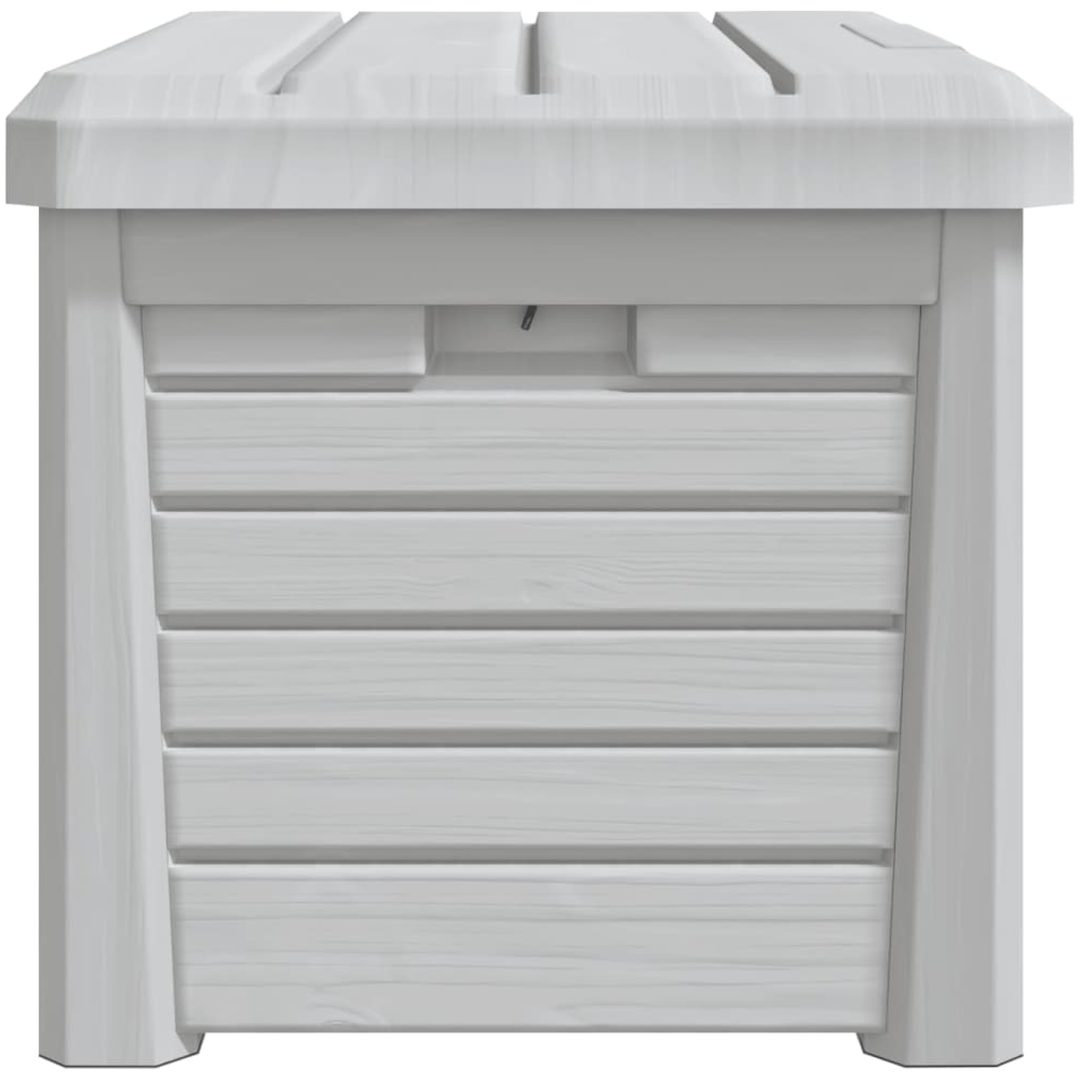 Dynbox grå 73x50,5x46,5 cm polypropen vidaXL – bild 6