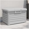 Dynbox grå 73x50,5x46,5 cm polypropen vidaXL – miniatyr 1