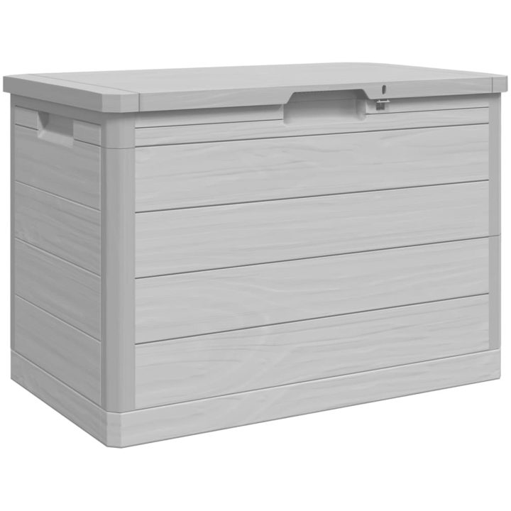 Dynbox grå 77,5x44,5x53 cm polypropen vidaXL – bild 2
