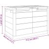 Dynbox grå 77,5x44,5x53 cm polypropen vidaXL – miniatyr 11