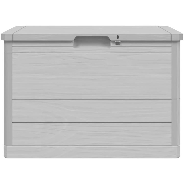 Dynbox grå 77,5x44,5x53 cm polypropen vidaXL – bild 5