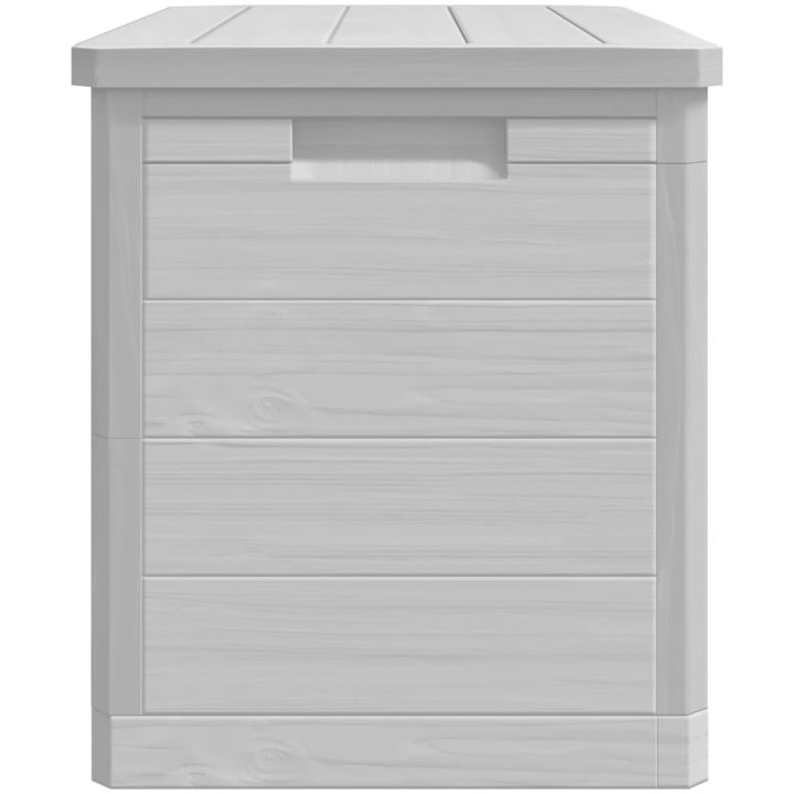 Dynbox grå 77,5x44,5x53 cm polypropen vidaXL – bild 6