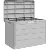 Dynbox grå 77,5x44,5x53 cm polypropen vidaXL – miniatyr 8