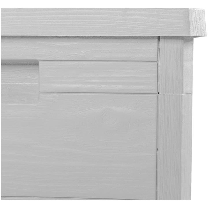Dynbox grå 77,5x44,5x53 cm polypropen vidaXL – bild 9