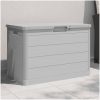 Dynbox grå 77,5x44,5x53 cm polypropen vidaXL – miniatyr 1