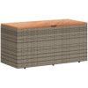 Dynbox grå konstrotting akaciaträ vidaXL 110 x 50 x 54 cm – miniatyr 2