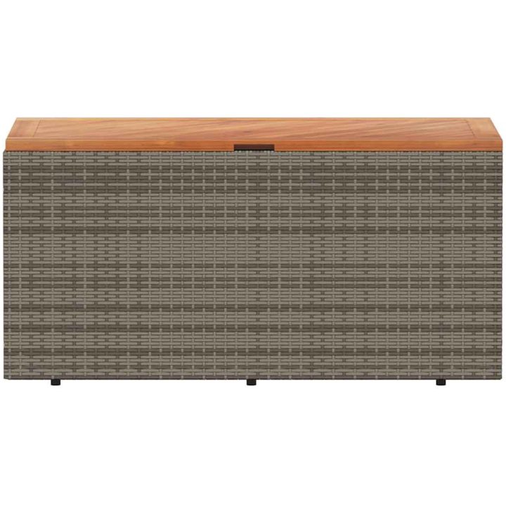 Dynbox grå konstrotting akaciaträ vidaXL 110 x 50 x 54 cm – bild 4