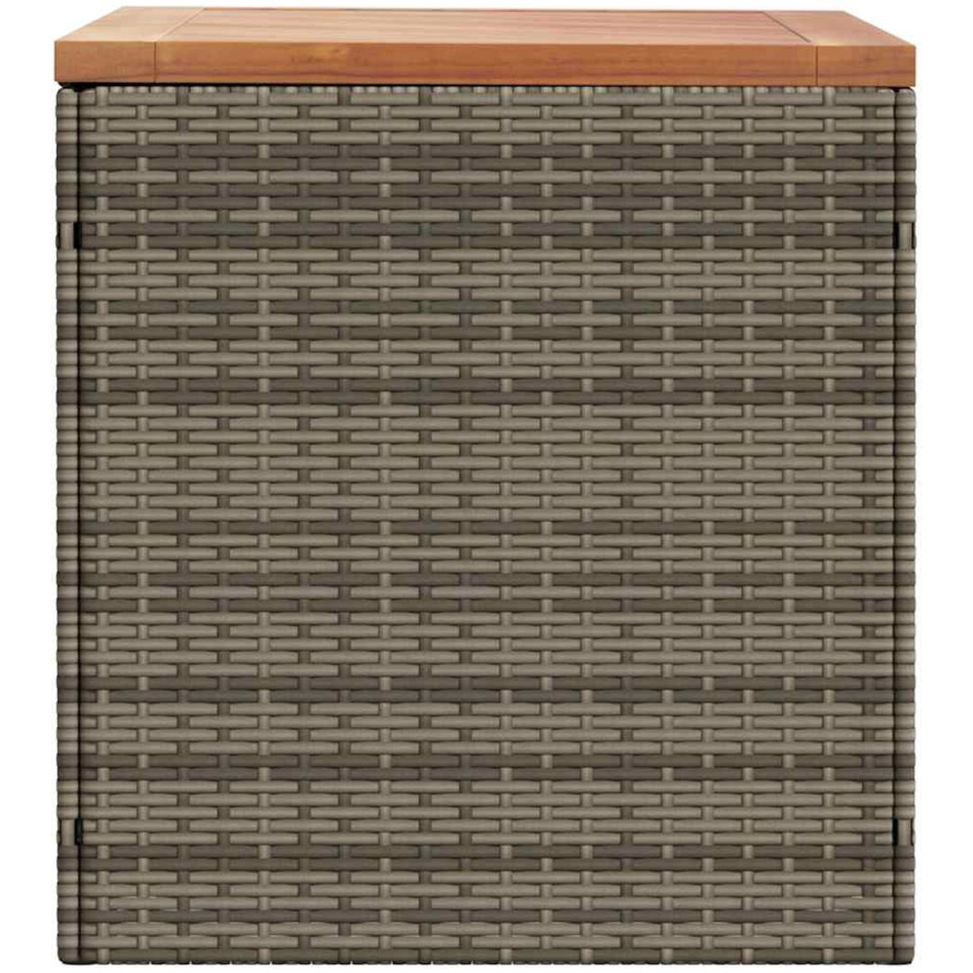 Dynbox grå konstrotting akaciaträ vidaXL 110 x 50 x 54 cm – bild 5