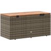 Dynbox grå konstrotting akaciaträ vidaXL 110 x 50 x 54 cm – miniatyr 6