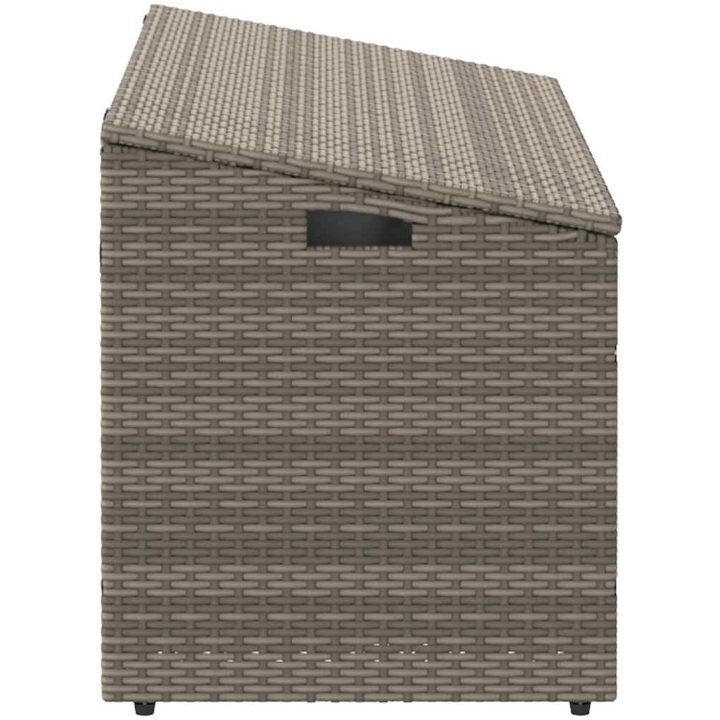 Dynbox grå konstrotting vidaXL 110 x 50 x 58 cm – bild 5