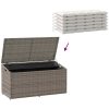 Dynbox grå konstrotting vidaXL 110 x 50 x 58 cm – miniatyr 7